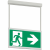 GuideLed 30m Ceiling with canopy and tube suspension 0.5m - Exit sign
