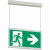 GuideLed 30m Wire suspension set with canopy - Exit sign