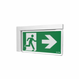 FlexiTech EC 30m with wall bracket - Self-contained exit sign